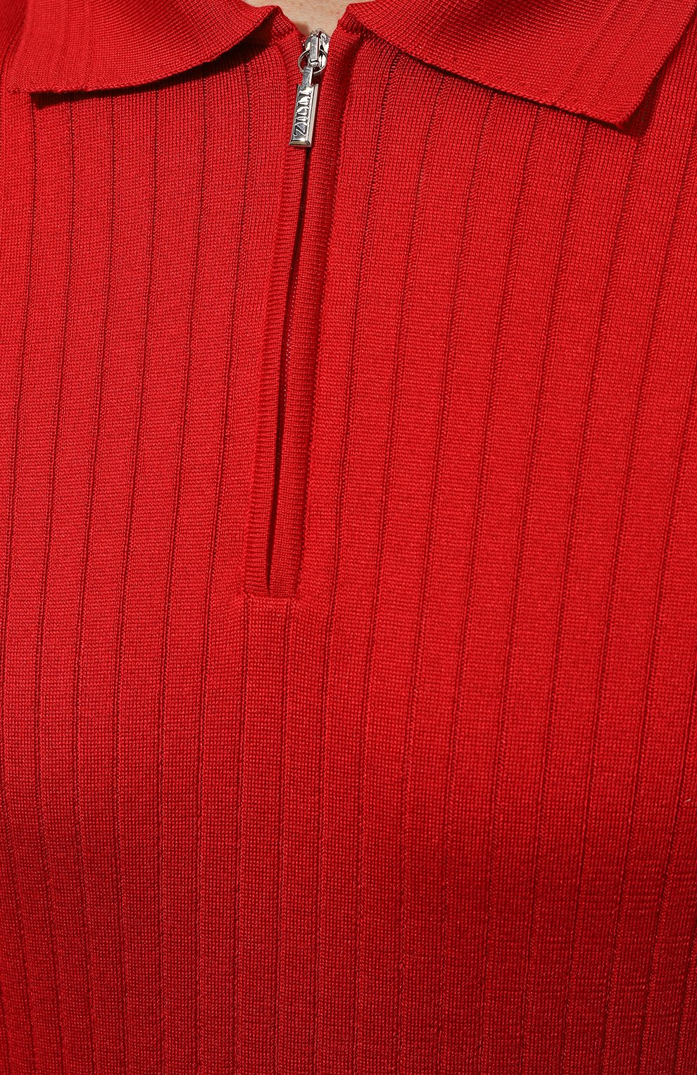 Шелковое поло ZILLI, арт. KZP002M0640VST000, фото 5