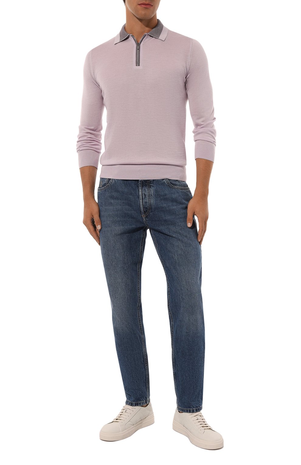 Поло из кашемира и шелка ZILLI, арт. KZP001M0330VBJS00, фото 2