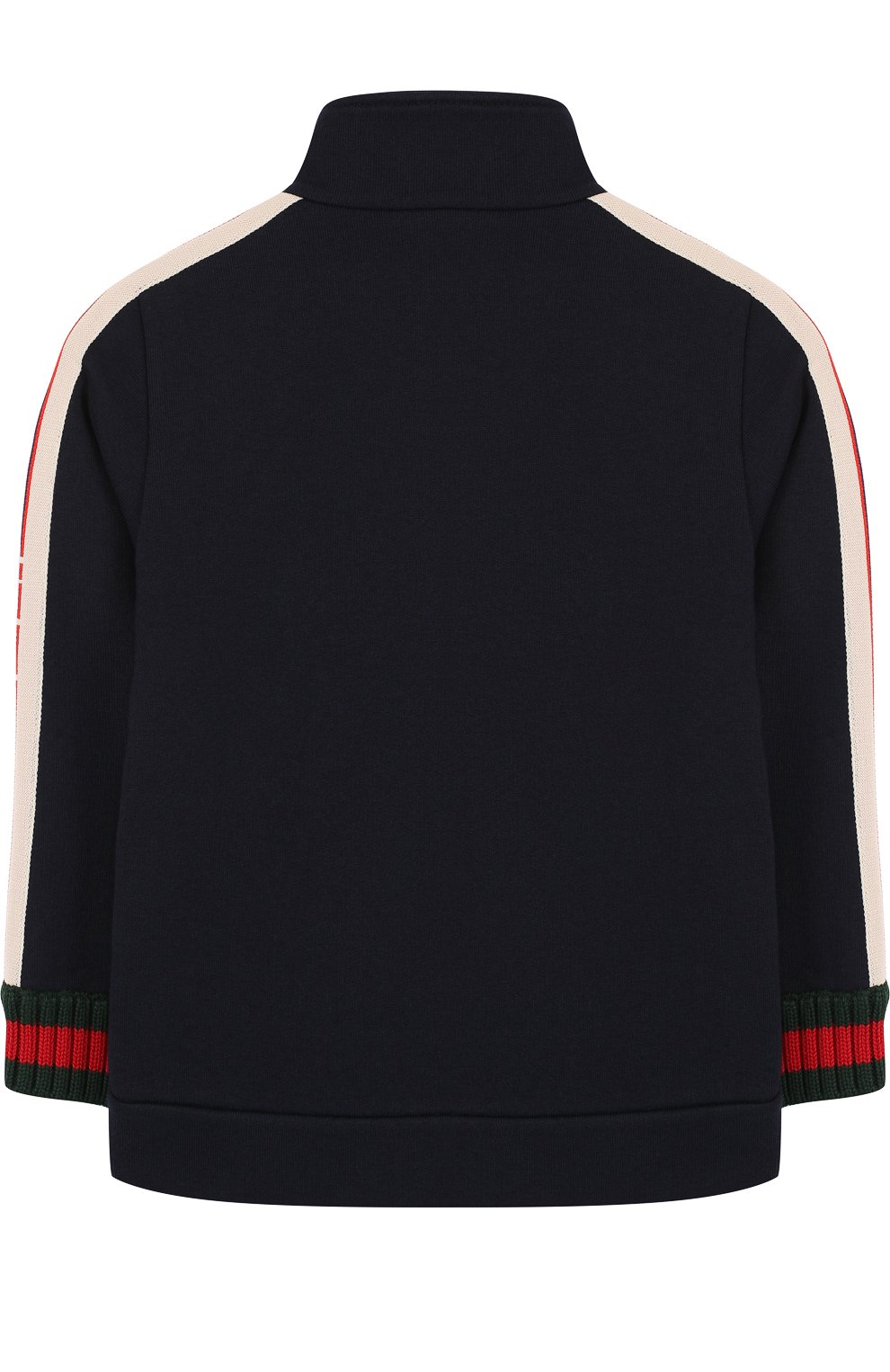 Хлопковый кардиган на молнии с воротником-стойкой GUCCI, арт. 497307/X9L52, фото 2