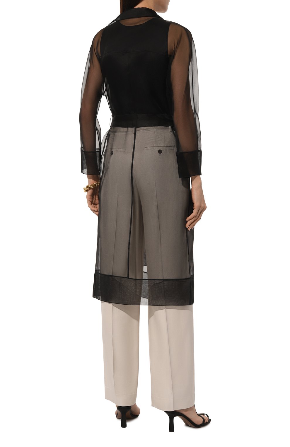 Шелковое пальто ANTONELLI FIRENZE, арт. J7459L/256, фото 4