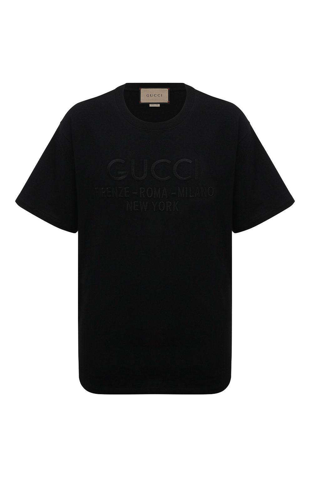 Хлопковая футболка GUCCI, арт. 616036/XJFZA, фото 1
