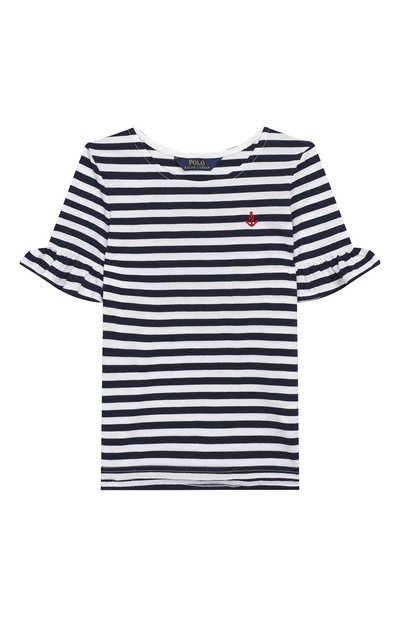 Хлопковая футболка POLO RALPH LAUREN, арт. 311738314, фото 1