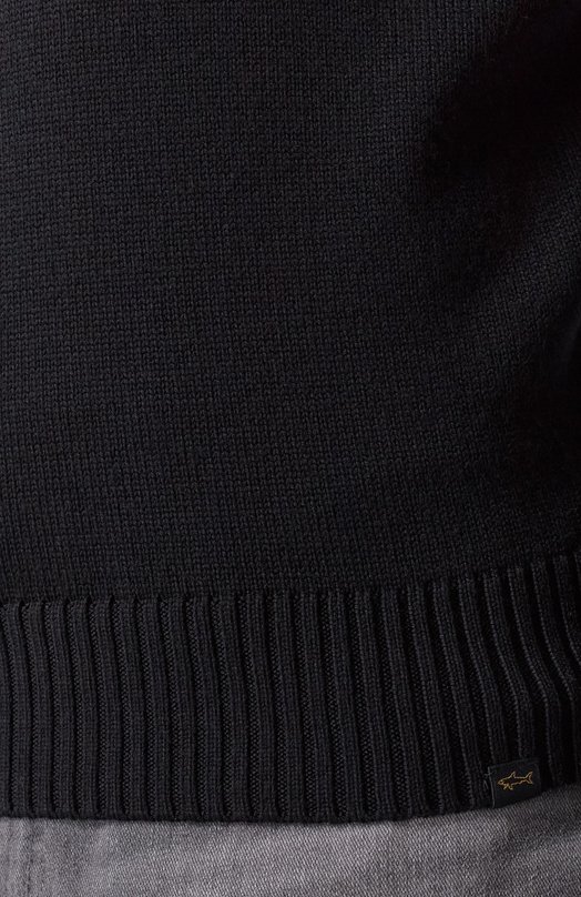 Шерстяной свитер Paul&Shark 15311064/3XL Чёрный  15311064/3XL Фото 5