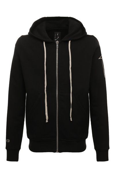 Хлопковая толстовка rick owens x champion RICK OWENS, арт. CM02C9221/CHFE, фото 1