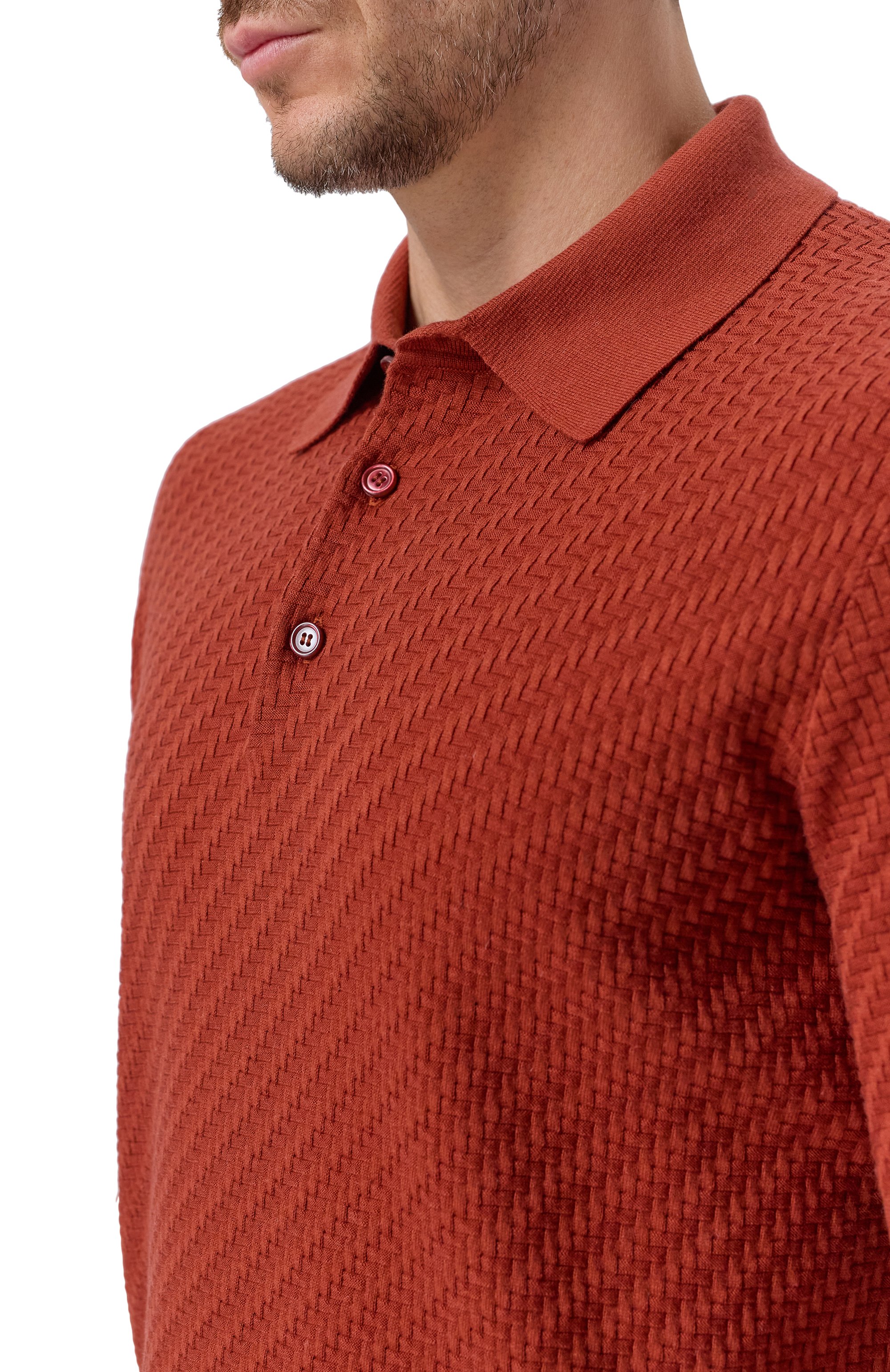 Поло из хлопка и шелка BRIONI, арт. UMR200/PAK22, фото 5