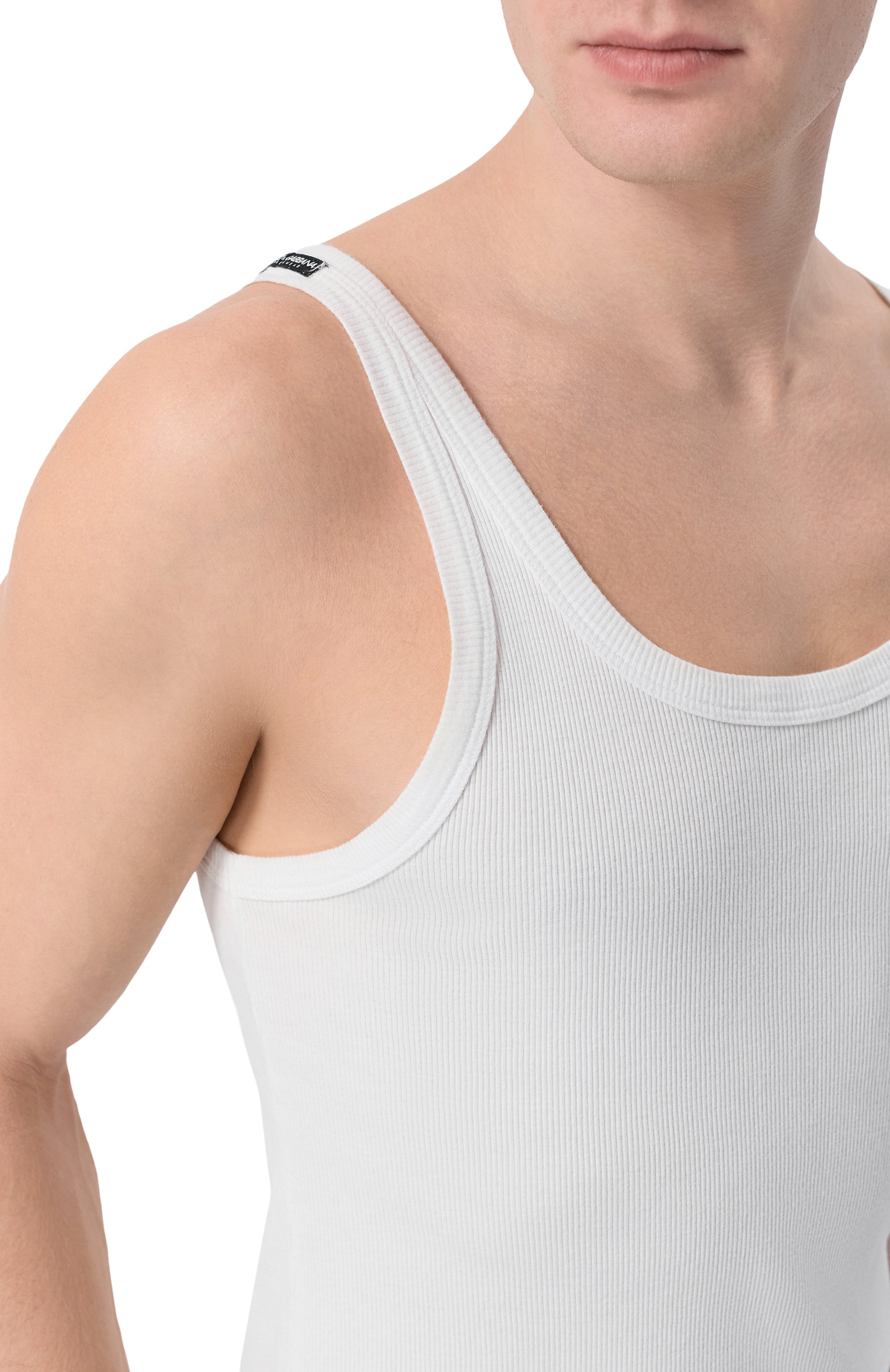 Хлопковая майка DOLCE & GABBANA, арт. M8C19J/0UAIJ, фото 5