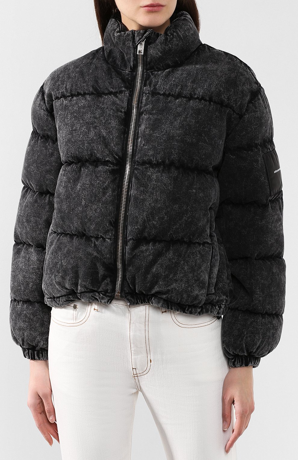 Джинсовый пуховик ALEXANDER WANG, арт. 4D992343DL, фото 3