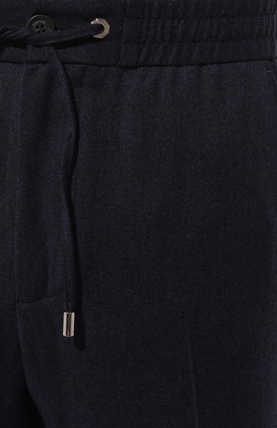 Шерстяные джоггеры STEFANO RICCI темно-синего цвета по цене 105000 руб., арт. M1T4300080/W0004R, фото 5 Шерстяные джоггеры STEFANO RICCI, арт. M1T4300080/W0004R, фото 5