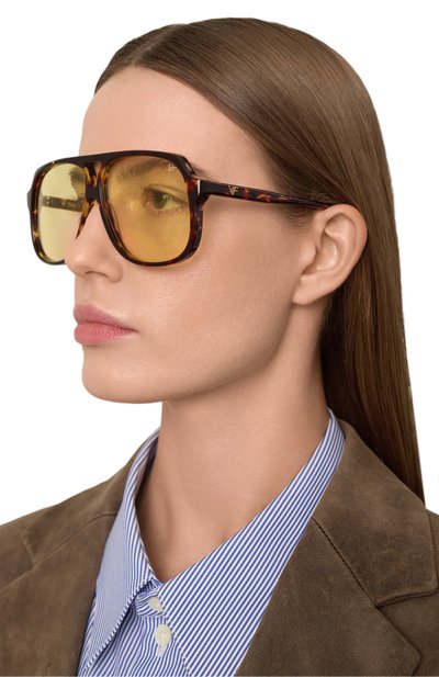 Солнцезащитные очки VINTAGE FRAMES, арт. KING SIZE BR0WN T0RT0ISE/YELL0W, фото 3