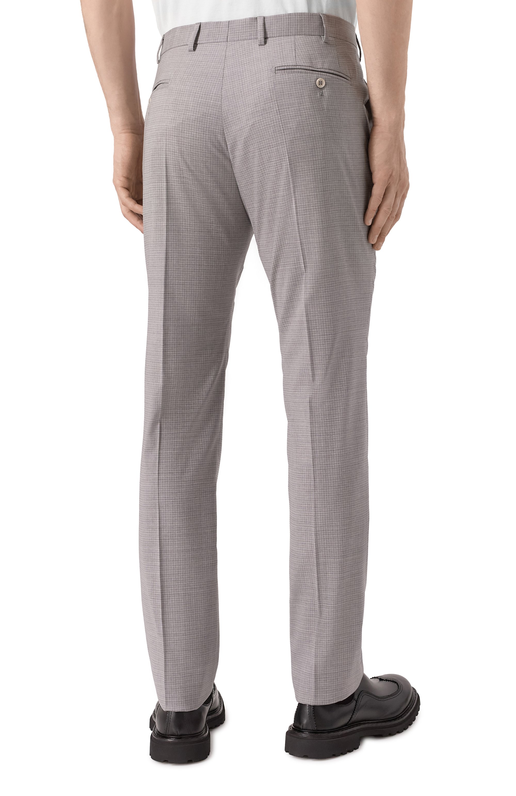 Шерстяные брюки EMPORIO ARMANI, арт. EM000032/TE14083, фото 4