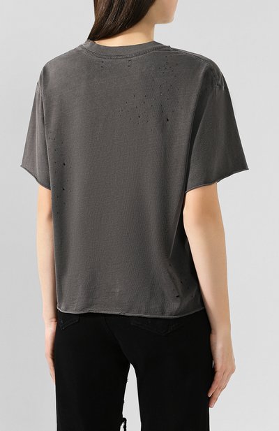 Хлопковая футболка AMIRI, арт. W9W03345CJ, фото 4