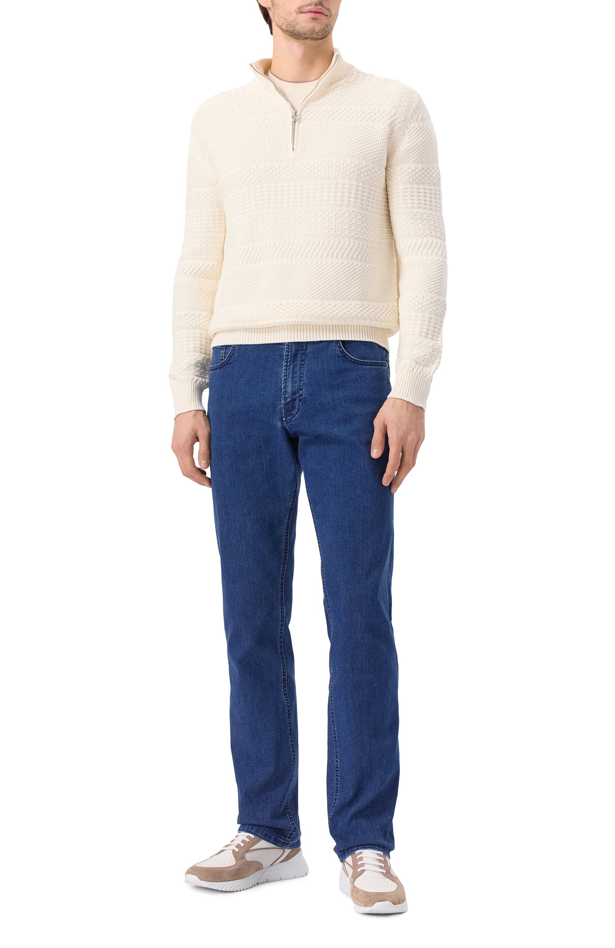 Джемпер из шелка и хлопка STEFANO RICCI, арт. K616408L01/F25114, фото 2