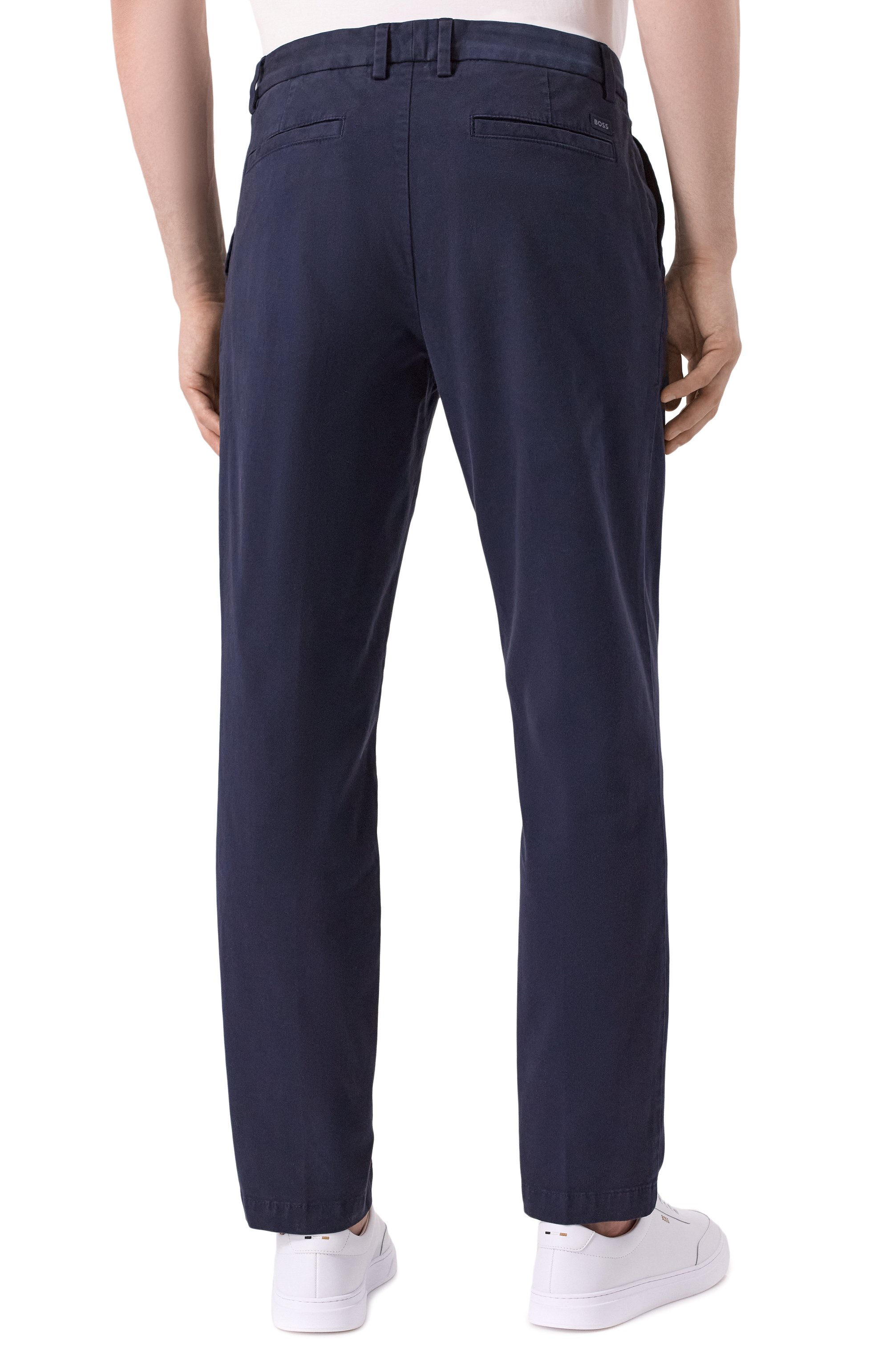 Хлопковые брюки BOSS, арт. 50524390, фото 4