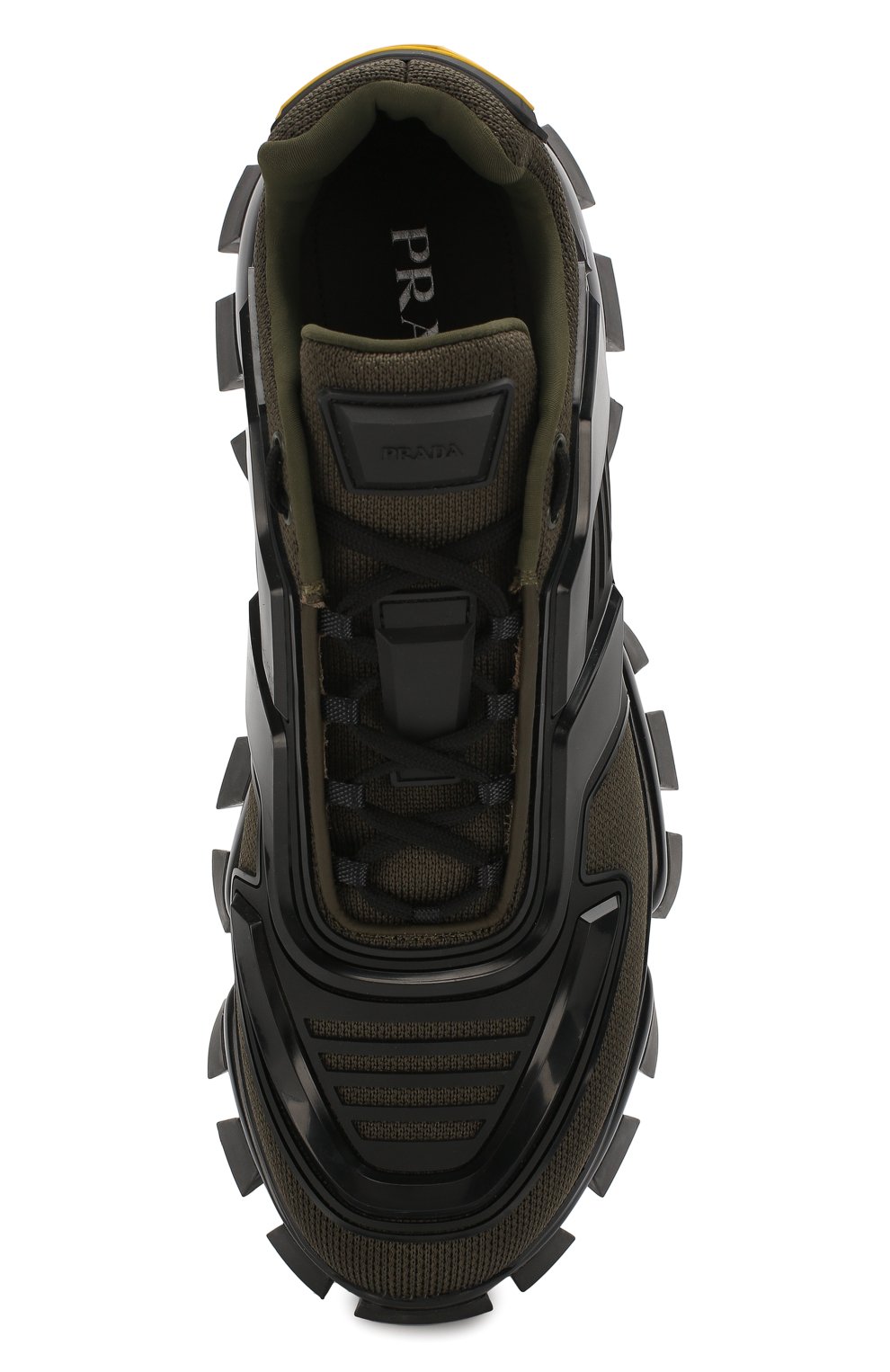 Текстильные кроссовки PRADA, арт. 2EG293-3KZU-F0P80, фото 5