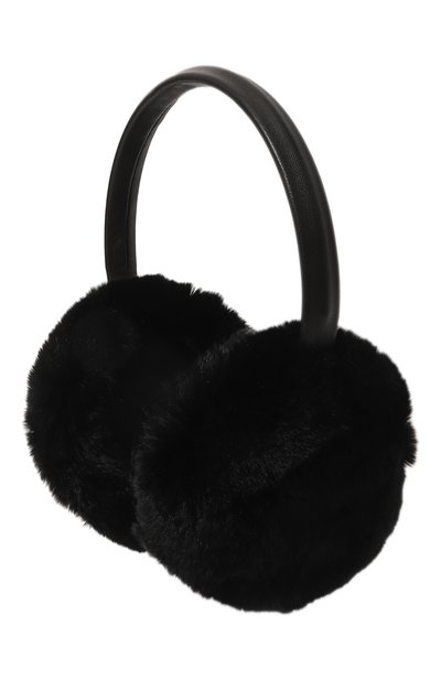 Меховые наушники из кролика YVES SALOMON, арт. 23WAA110XXREXX, фото 3