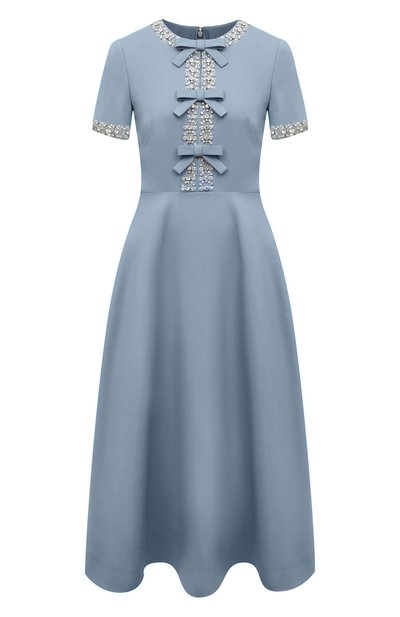Женское платье из шерсти и шелка VALENTINO, арт. 5B3VAAC61CF