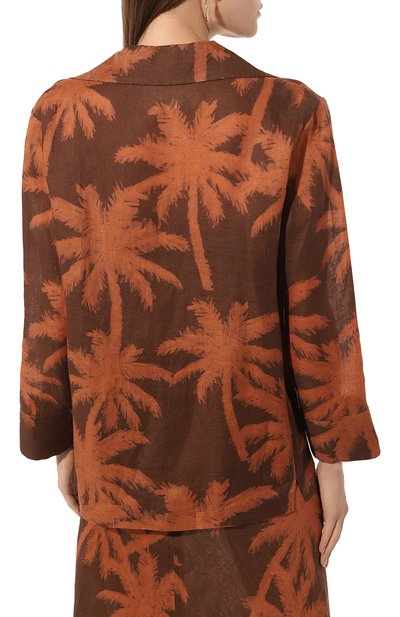 Льняная рубашка MANEBI, арт. A68NA, фото 4