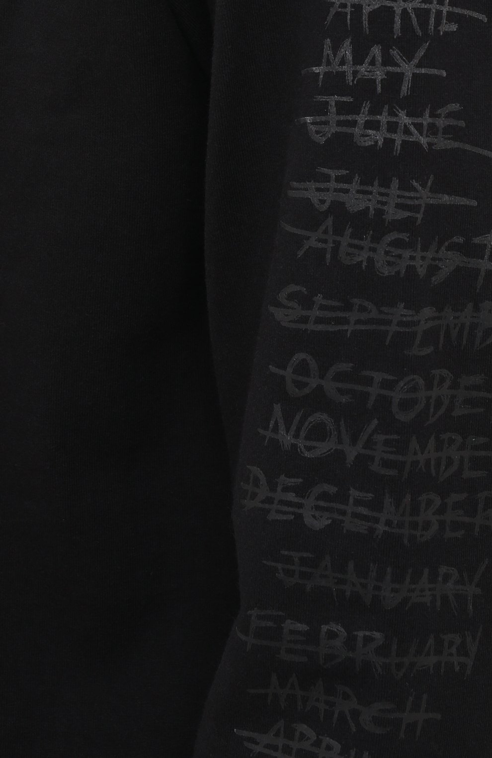 Хлопковый лонгслив RTA, арт. MF094-49BLK2, фото 5