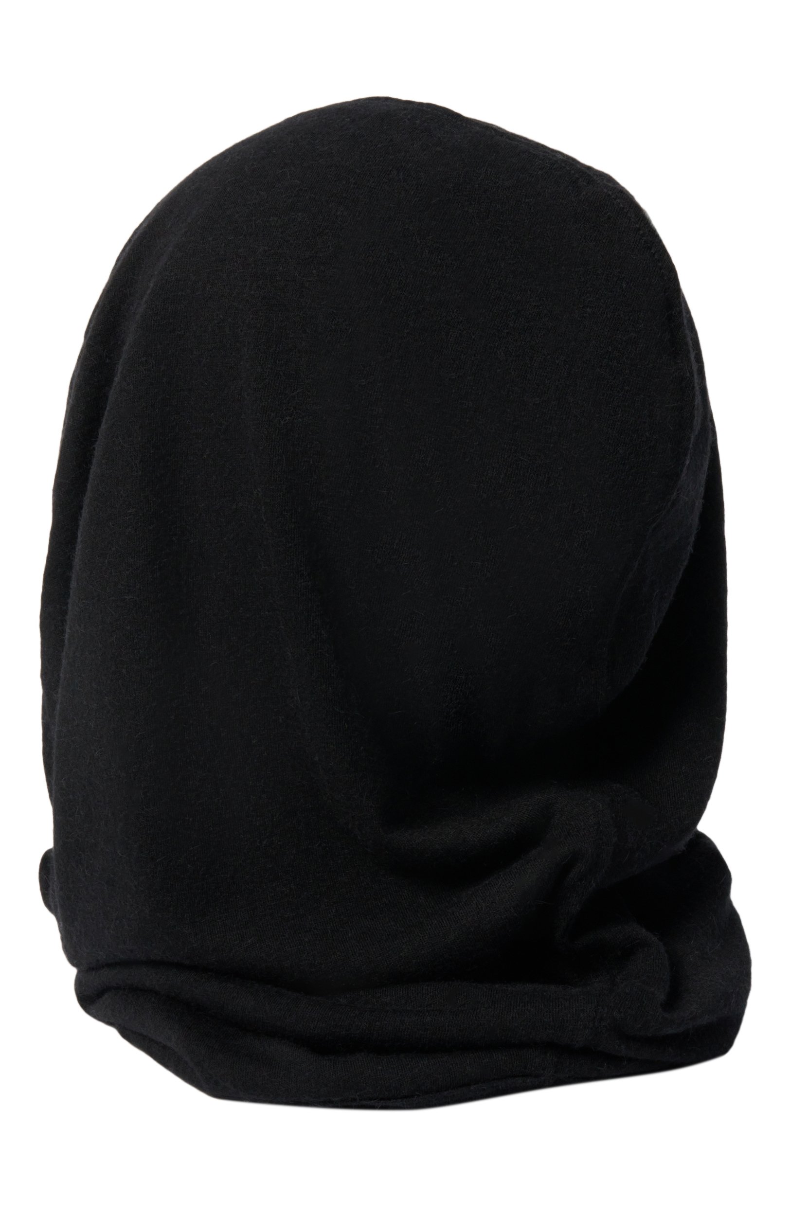 Капор из шерсти и вискозы RICK OWENS черного цвета по цене 42450 руб., арт. RU02E1434/JR, фото 2 Капор из шерсти и вискозы RICK OWENS, арт. RU02E1434/JR, фото 2