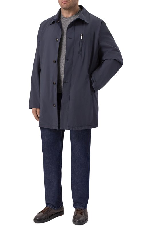 Двусторонний плащ Stefano Ricci MDJ5300200/PL001H/60 Синий  MDJ5300200/PL001H/60 Фото 2