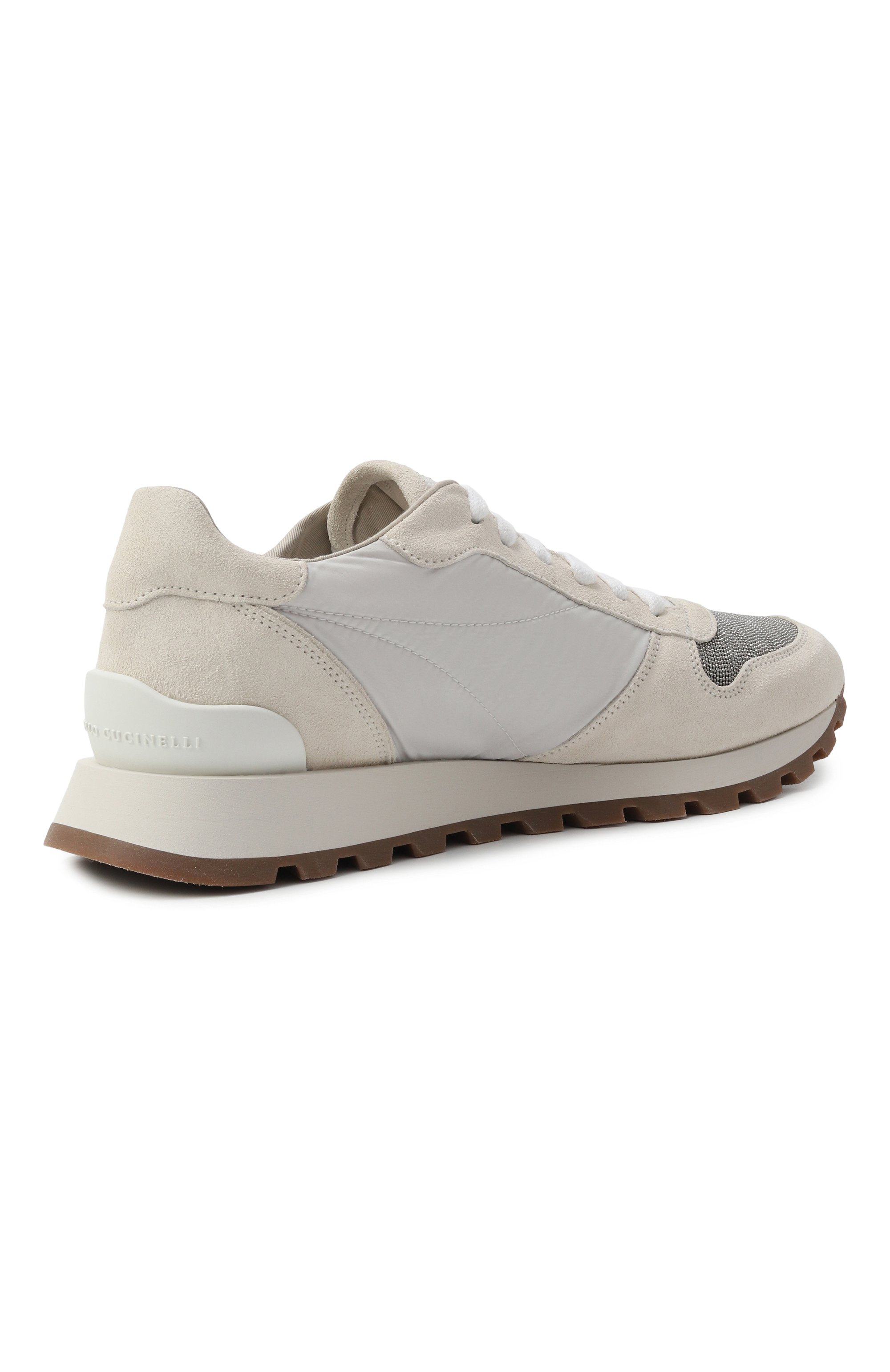 Комбинированные кроссовки BRUNELLO CUCINELLI, арт. MZSFG1960, фото 5