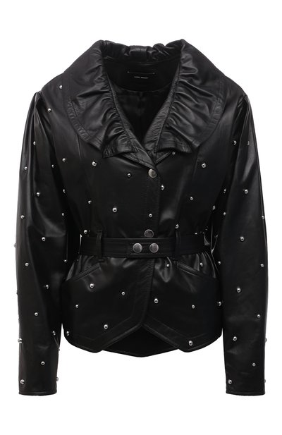 Женская кожаная куртка ISABEL MARANT, арт. VE1591-21E001I/ANEPAL