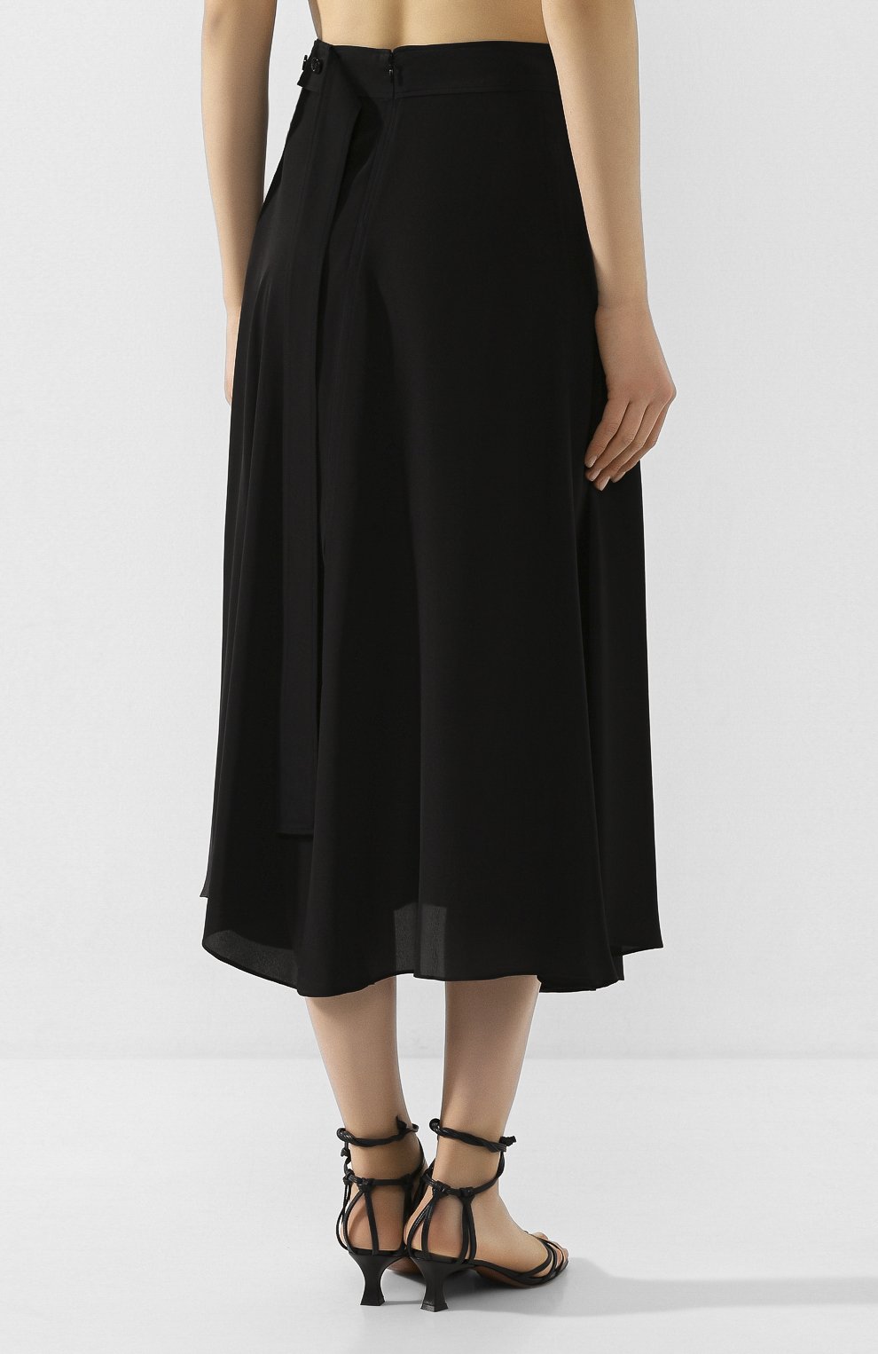 Шелковая юбка ACNE STUDIOS, арт. AF0101, фото 4