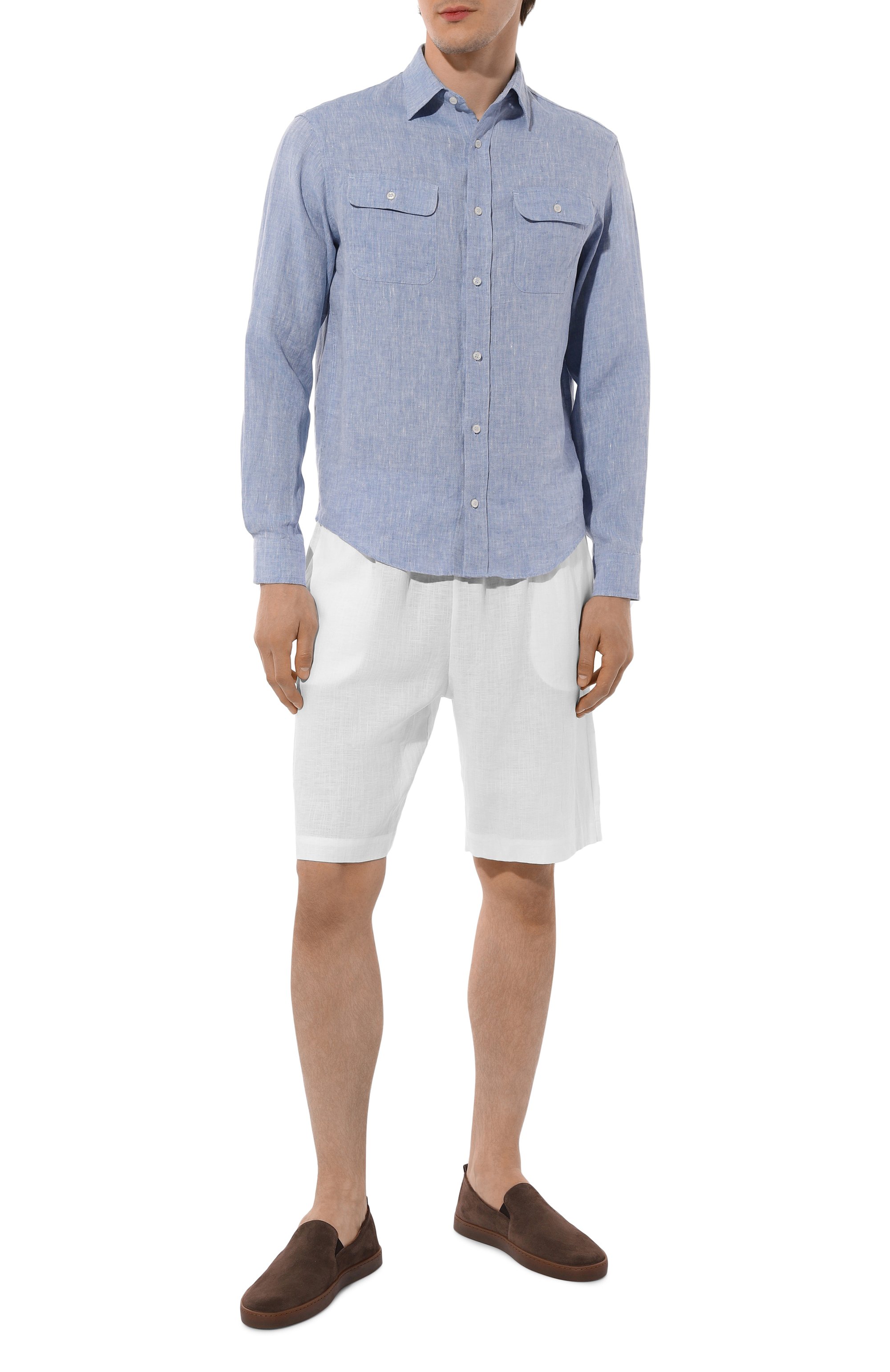 Шорты изо льна и хлопка ZIMMERLI, арт. 4697-27100, фото 2