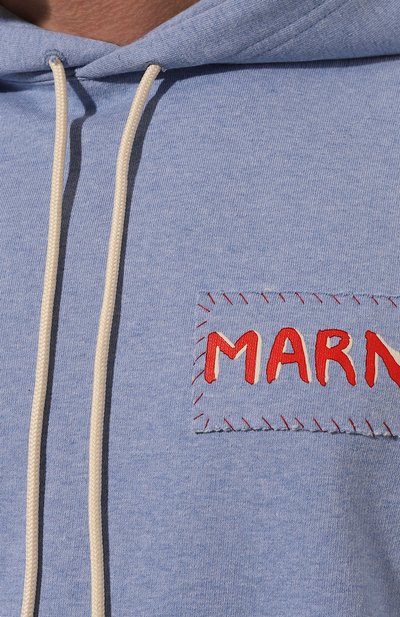 Хлопковое худи MARNI, арт. FUMU0137X0/UTC397, фото 5
