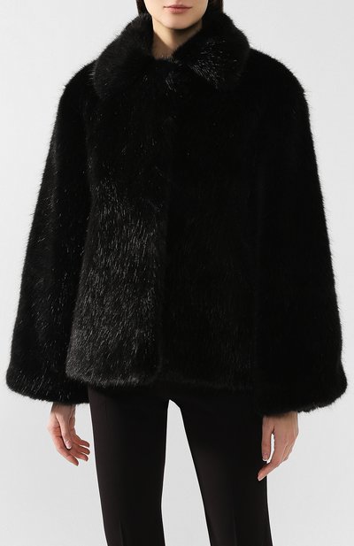 Шуба из эко-меха TOTEME, арт. CHATEL FAUX FUR 1902-1911, фото 3