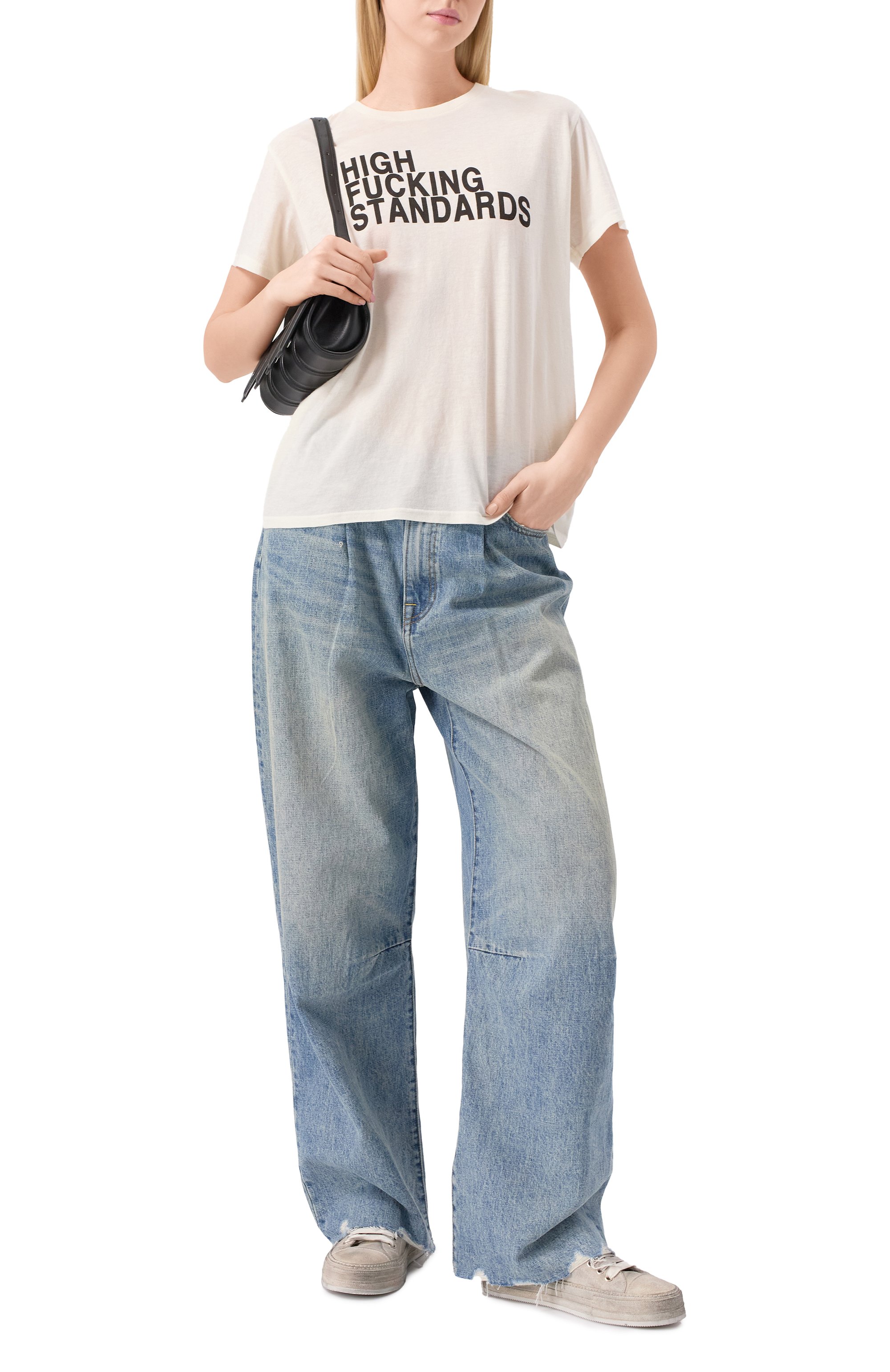 Хлопковая футболка R13, арт. R13WK001-K117B, фото 2