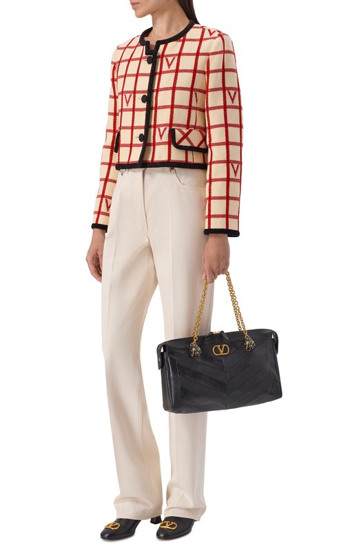 Джинсы Valentino 8B3DD22X/9Y5 Кремовый  8B3DD22X/9Y5 Фото 2