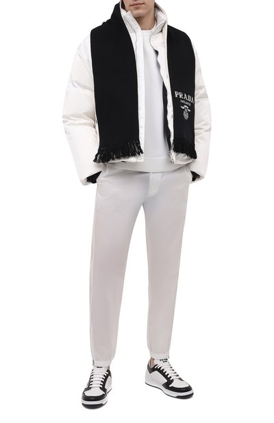 Шарф из шерсти и кашемира PRADA, арт. UMS392-1YMW-F0002-202, фото 2