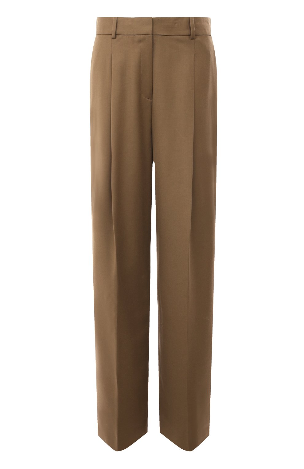 Шерстяные брюки THEORY бежевого цвета по цене 43300 руб., арт. M0801217, фото 1 Шерстяные брюки THEORY, арт. M0801217, фото 1