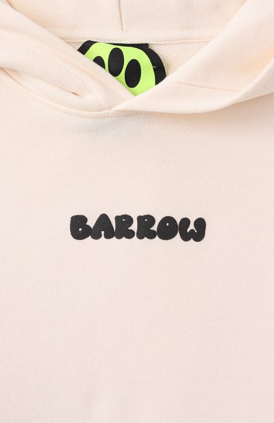 Хлопковое худи BARROW, арт. S5BKJUHS028, фото 3