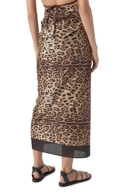 Хлопковое парео DOLCE & GABBANA, арт. 04A01J/0N05D, фото 4