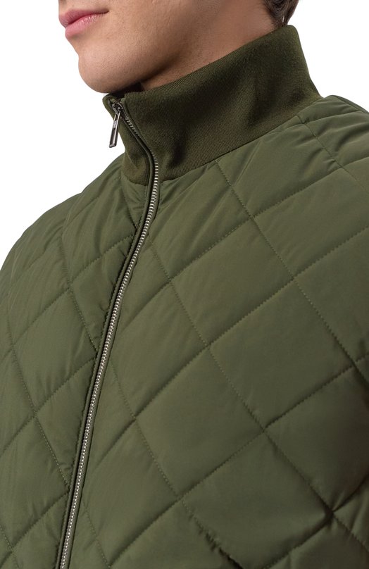 Утепленный жилет Loro Piana FAQ3158 Зелёный  FAQ3158 Фото 5