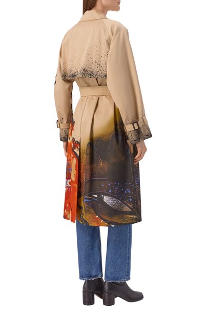 Хлопковый тренч max mara x victoria kosheleva WEEKEND MAX MARA, арт. WKSPECCATI, фото 4