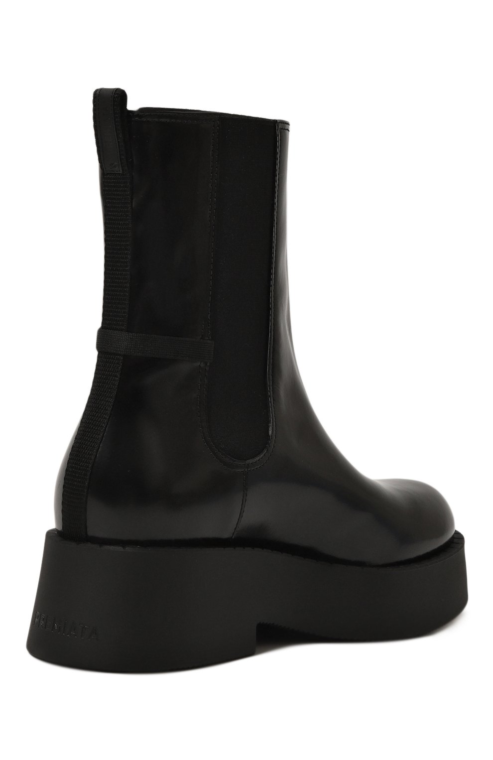 Кожаные челси PREMIATA черного цвета по цене 61000 руб., арт. M6890/M0USSE, фото 5 Кожаные челси PREMIATA, арт. M6890/M0USSE, фото 5