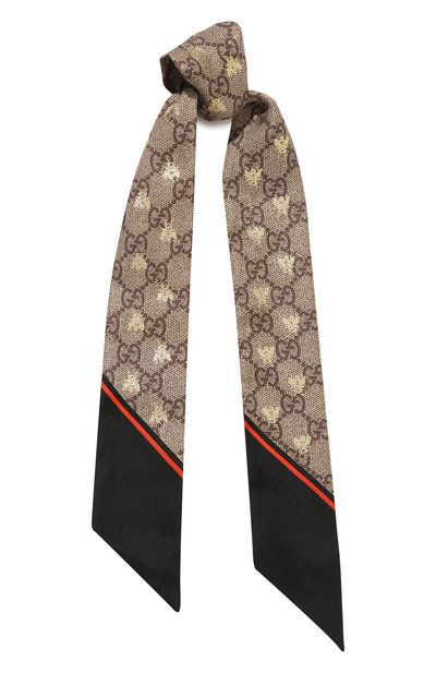 Шелковый шарф-бандо GUCCI, арт. 499226 3G001, фото 1