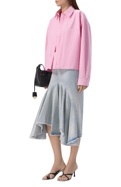 Женская хлопковая рубашка BALENCIAGA, арт. 857837/TPM26