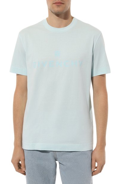 Хлопковая футболка GIVENCHY, арт. BM716G/3Y7N, фото 3