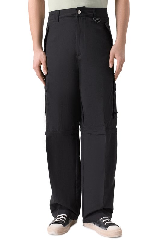 Брюки-карго HUGO 50553204 Чёрный  50553204 Фото 3