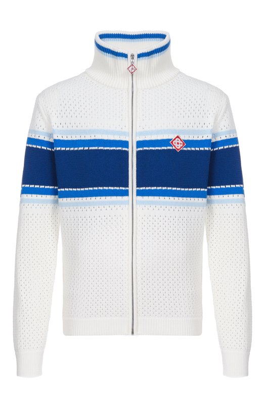 Кардиган Casablanca M-SS26-KW-1303-01 Белый M-SS26-KW-1303-01