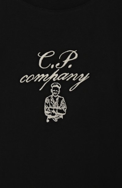 Хлопковая футболка C.P. COMPANY, арт. CMM00Q/LAA17/10-14, фото 3