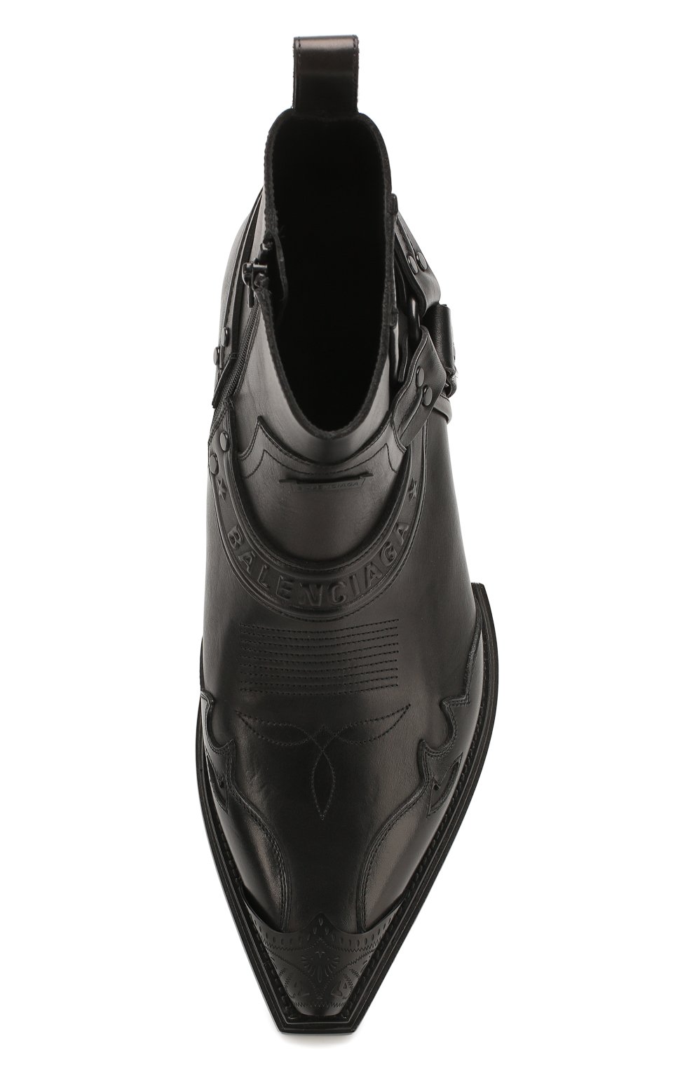 Кожаные казаки BALENCIAGA, арт. 562603/WA922, фото 5