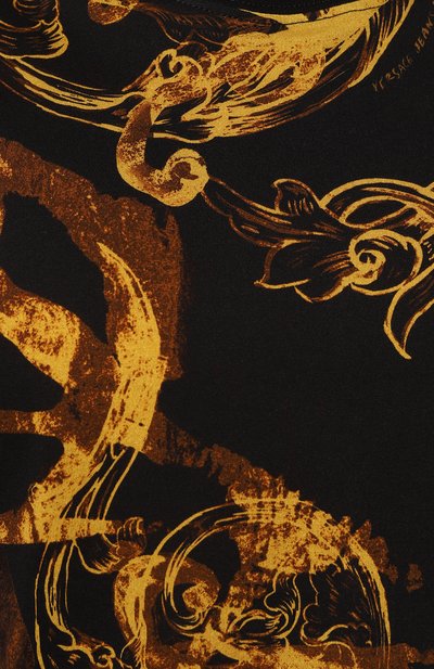 Хлопковая футболка VERSACE JEANS COUTURE, арт. 76GAH6S0/JS287, фото 5