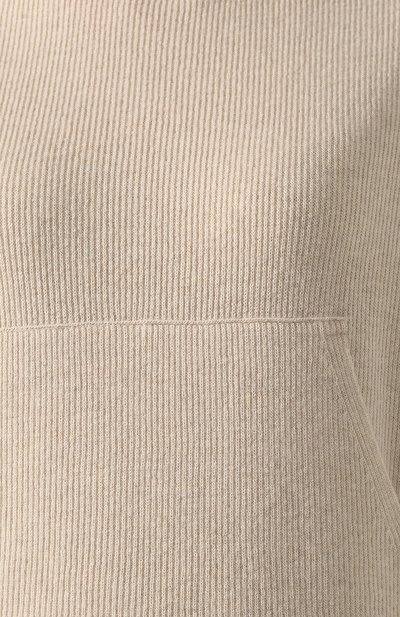 Пуловер с капюшоном NANUSHKA, арт. M0G_IV0RY_CASHMERE BLEND RIB CASHMERE BLEND RIB, фото 5
