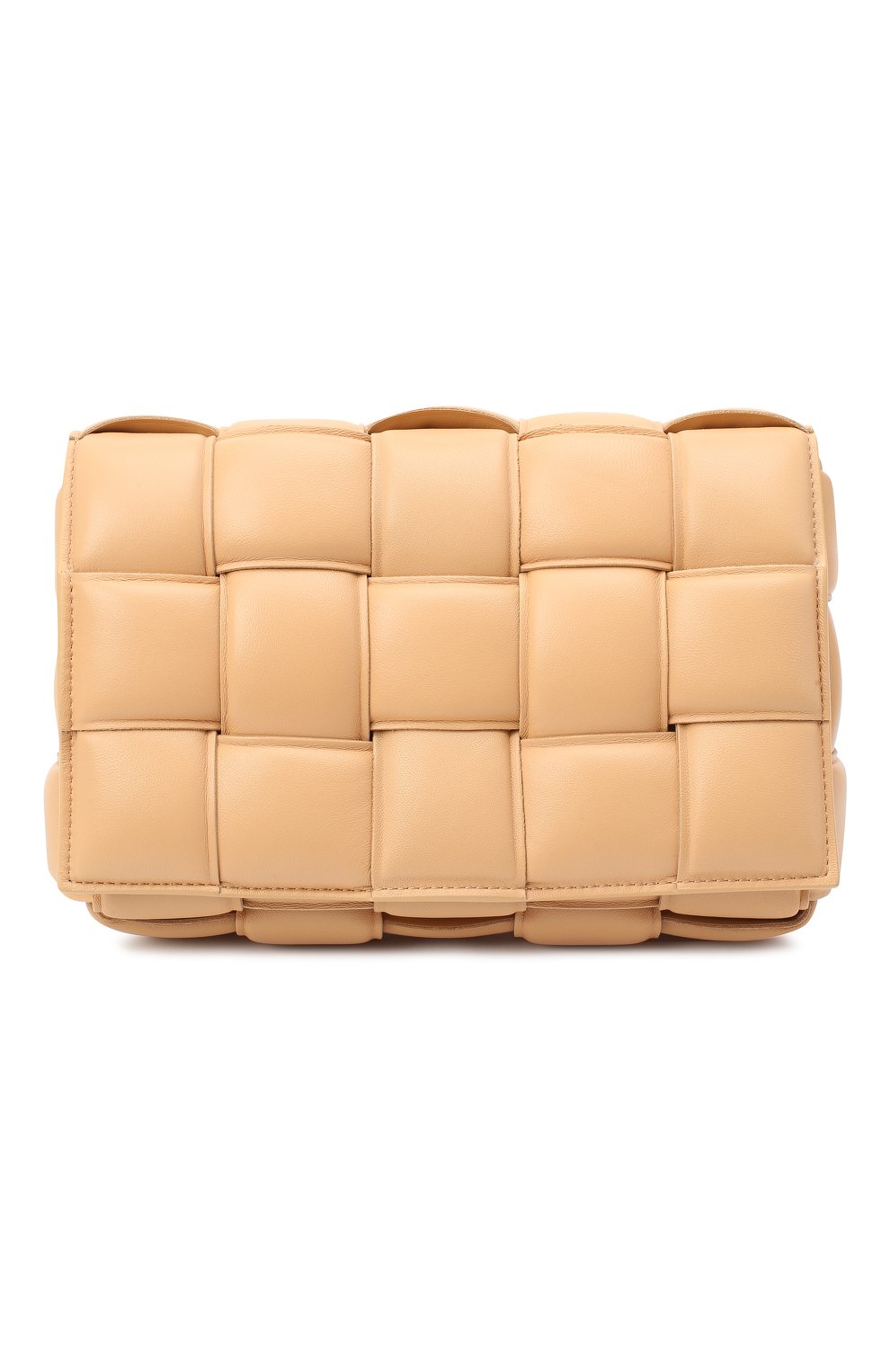 Сумка padded cassette BOTTEGA VENETA бежевого цвета по цене 523000 руб., арт. 591970/VCQR1, фото 1 Сумка padded cassette BOTTEGA VENETA, арт. 591970/VCQR1, фото 1