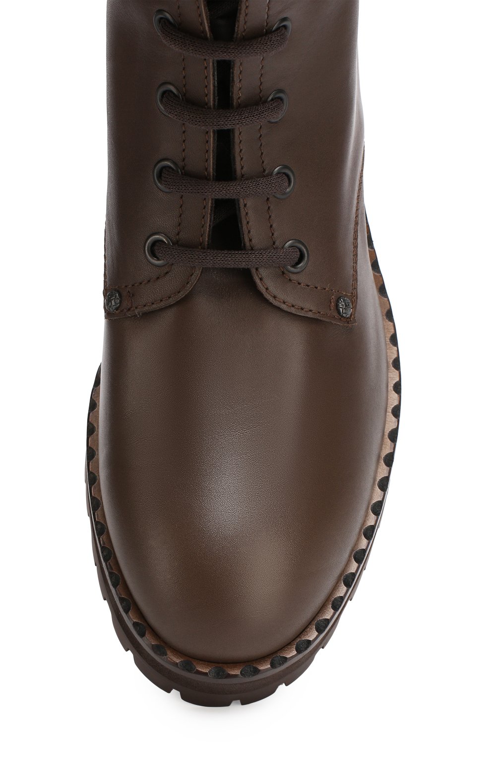 Кожаные ботинки с плетением intrecciato BOTTEGA VENETA, арт. 474706/V0282, фото 5